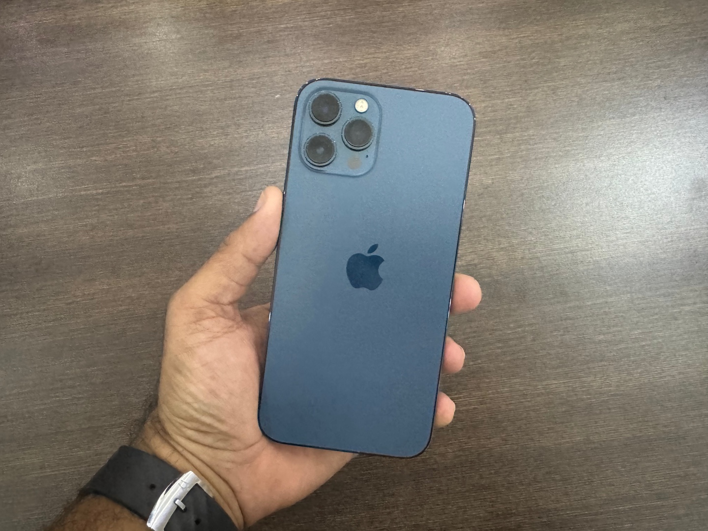 celulares y tabletas - iPhone 12 Pro Max 256GB Pacific Blue Como Nuevo, Desbloqueado, Garantia,$ 31,800