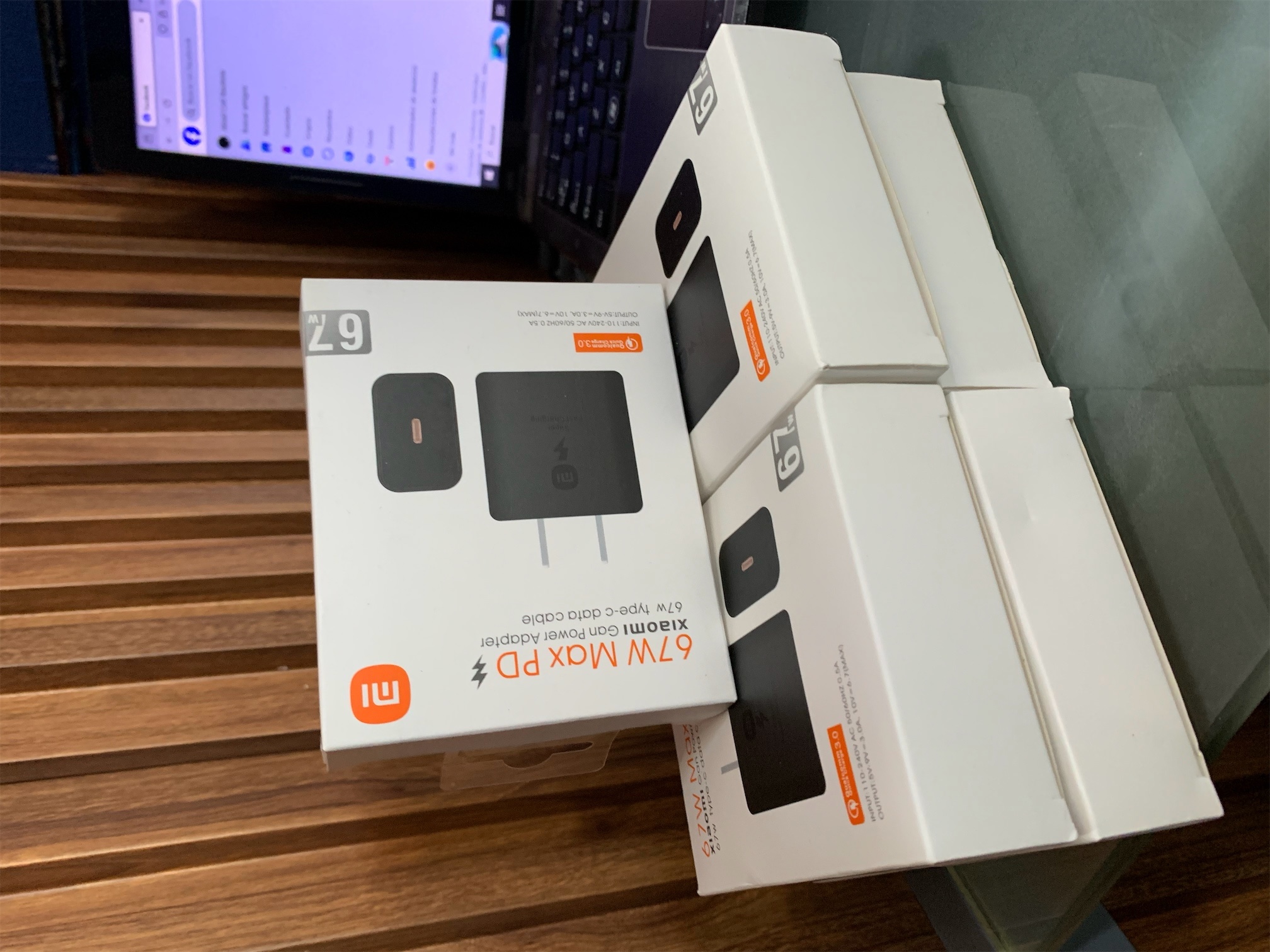 celulares y tabletas - cargador MI 65W 