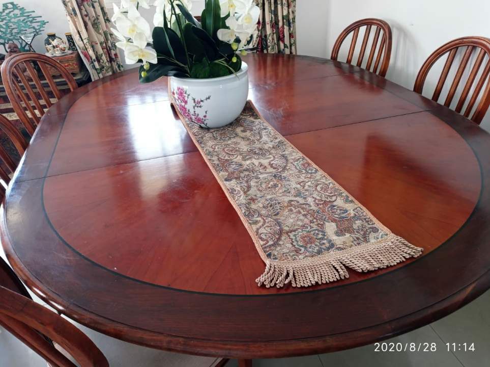 muebles y colchones - comedor 10 sillas 1