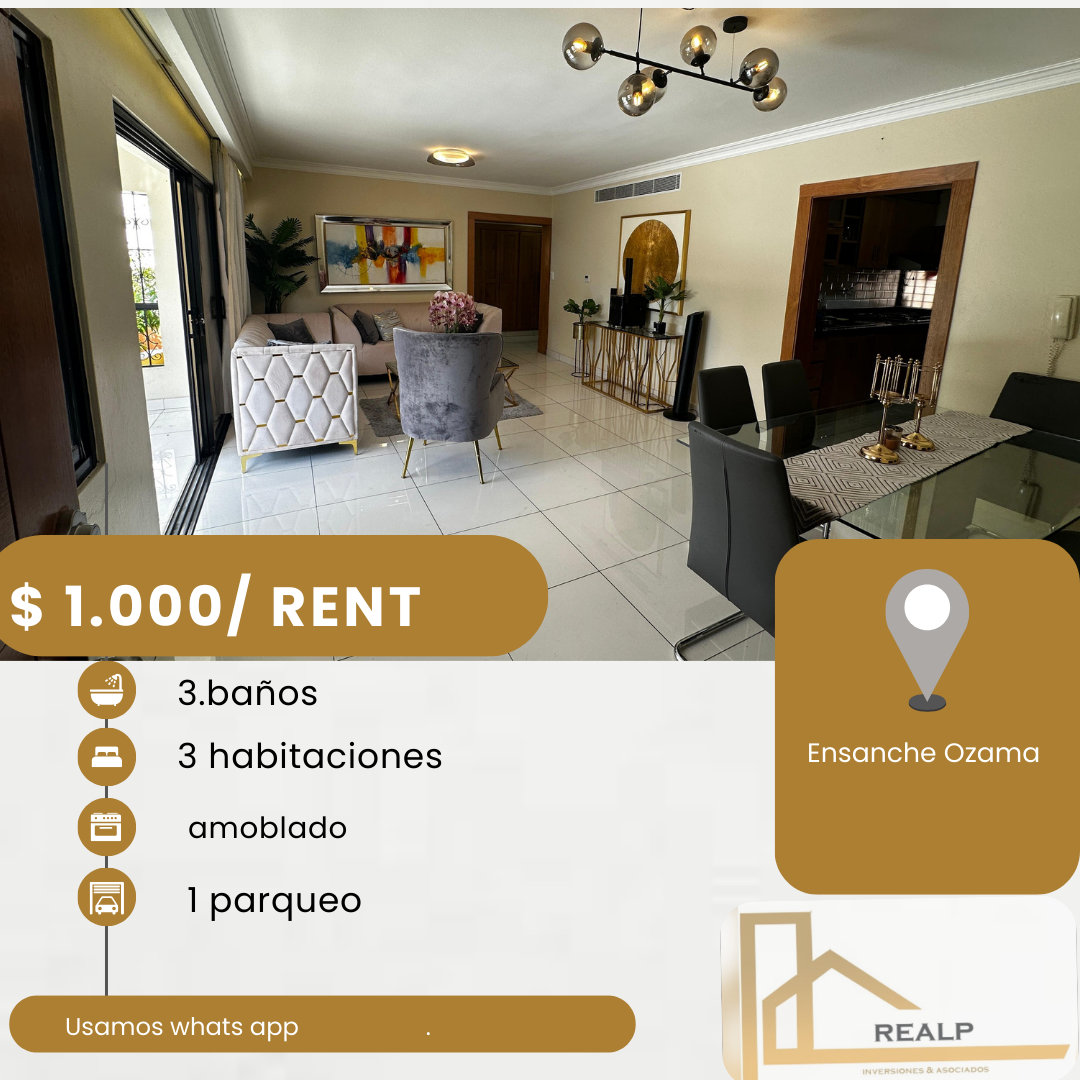 apartamentos - apartamento disponible para alquiler   0