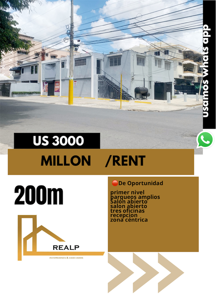 oficinas y locales comerciales - Local céntrico en el Millon  0