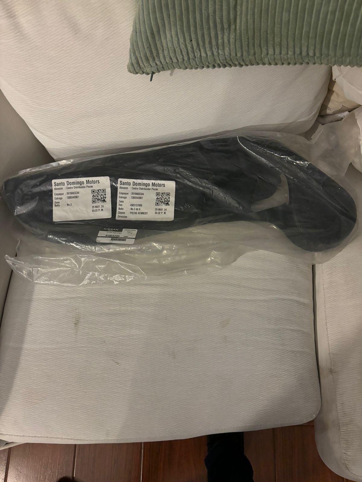 accesorios para vehiculos - Pieza original asiento Nissan Frontier NP300 2017 2