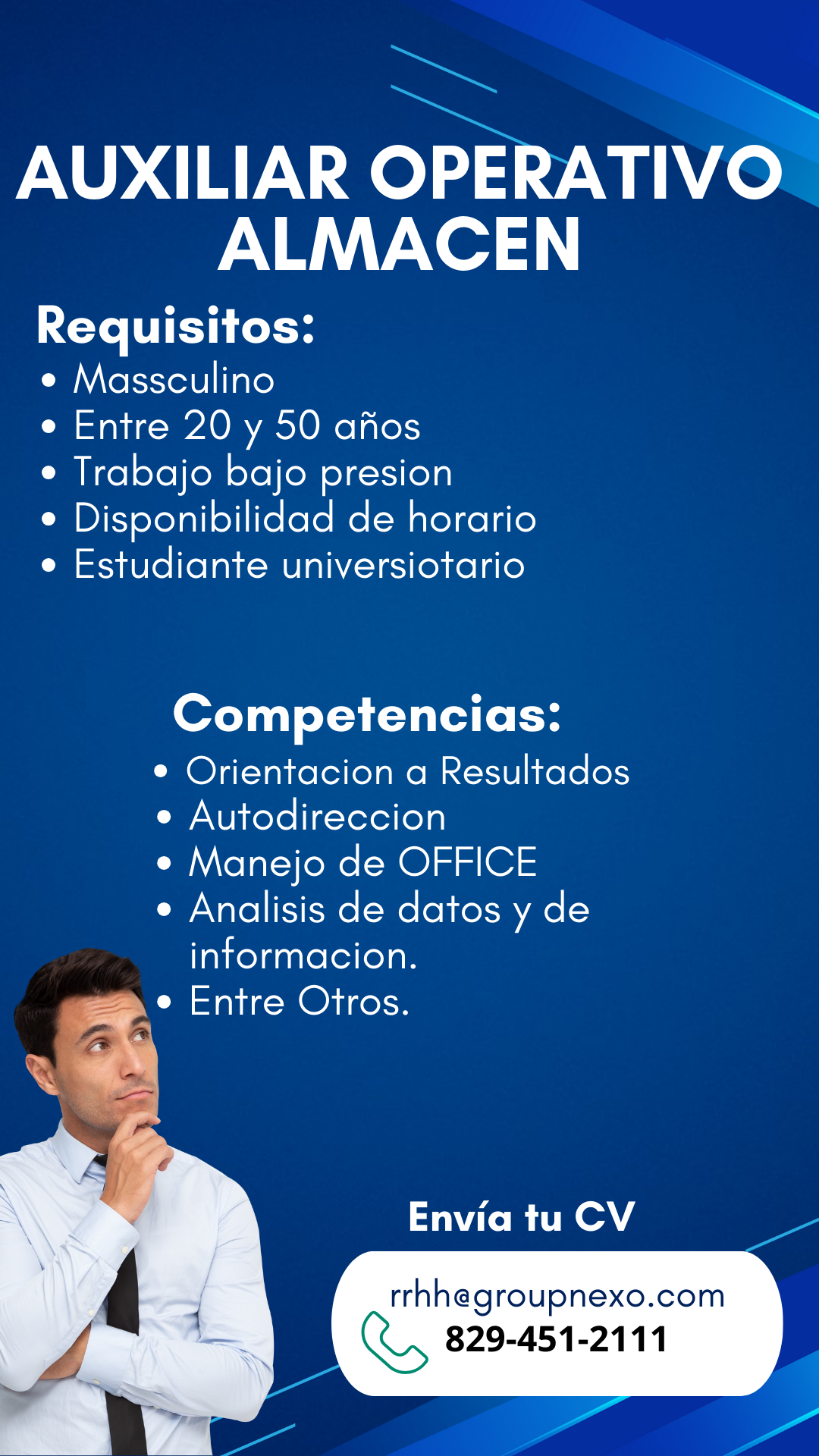 empleos disponibles - Auxiliar de Almacen 1