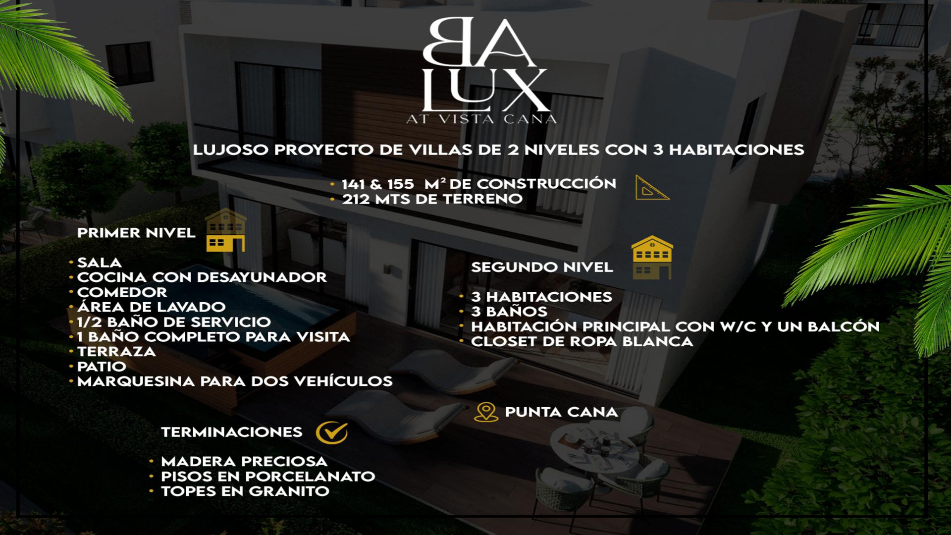 casas vacacionales y villas - VILLAS EN VENTA EN PUNTA CANA - REPUBLICA DOMINICANA 0