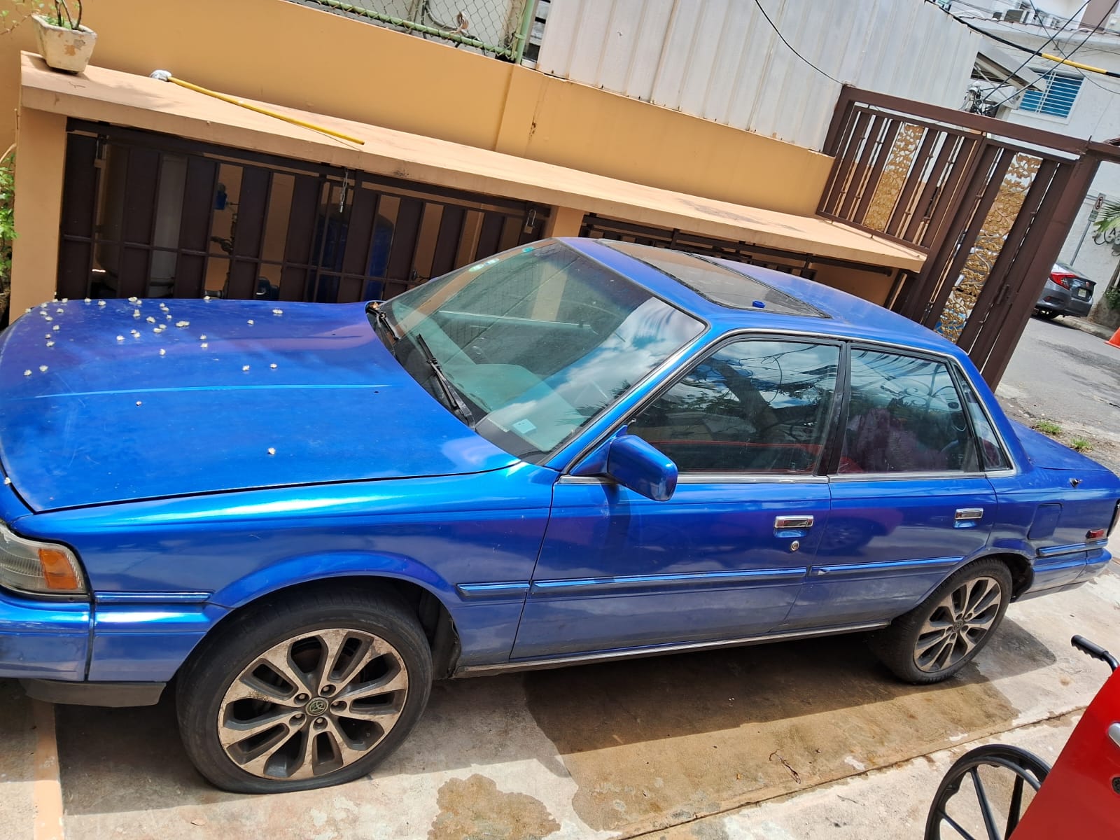 carros - 60 mil Camry 88 - Azul aros 17 0