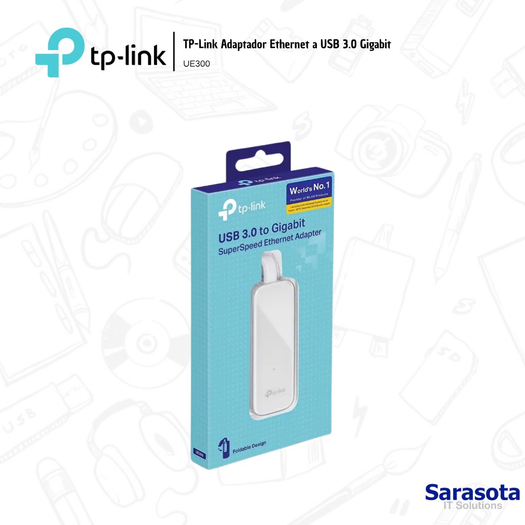 accesorios para electronica - TP-Link Adaptador Ethernet RJ45 a USB 3.0 UE300 2