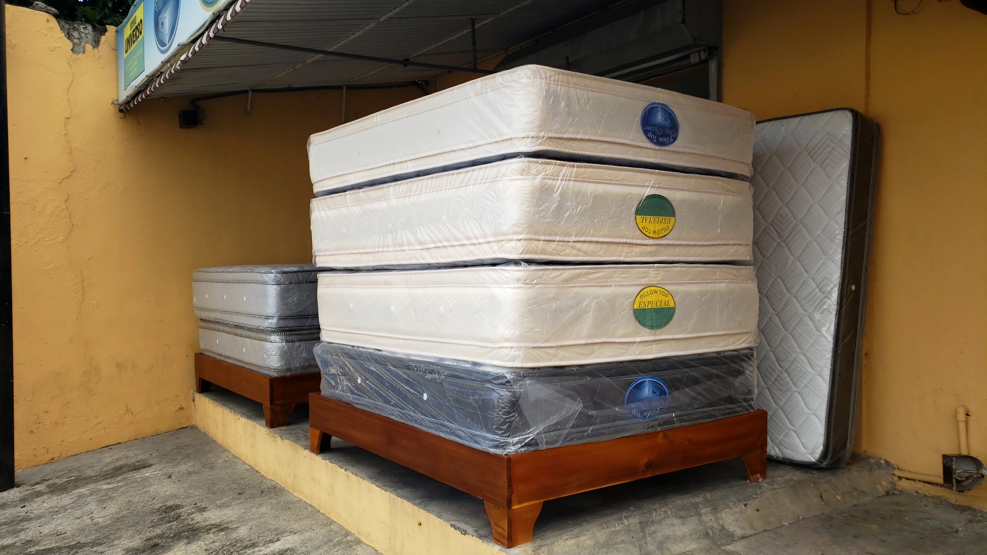 muebles y colchones - Colchon Queen Doble Pillowtop 7