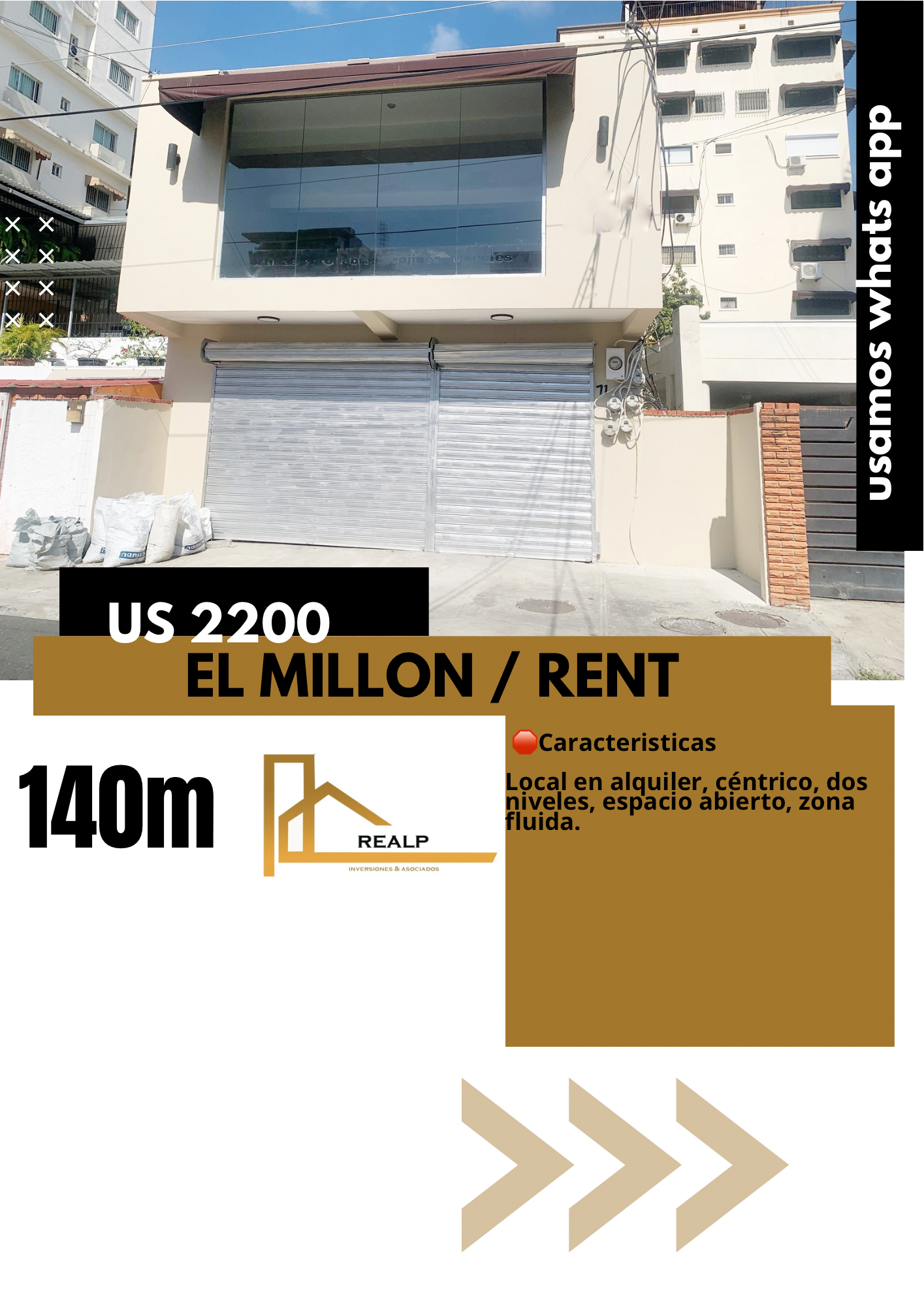 oficinas y locales comerciales - Local céntrico en el Millon 