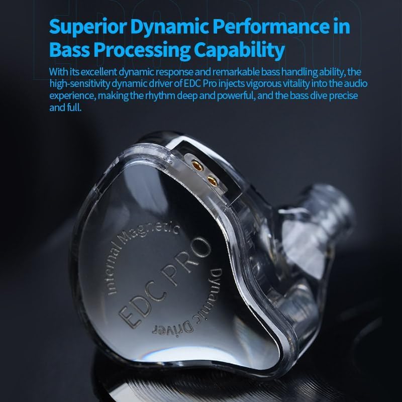 camaras y audio - KZ EDC PRO auriculares con cable In Ear Monitor 3