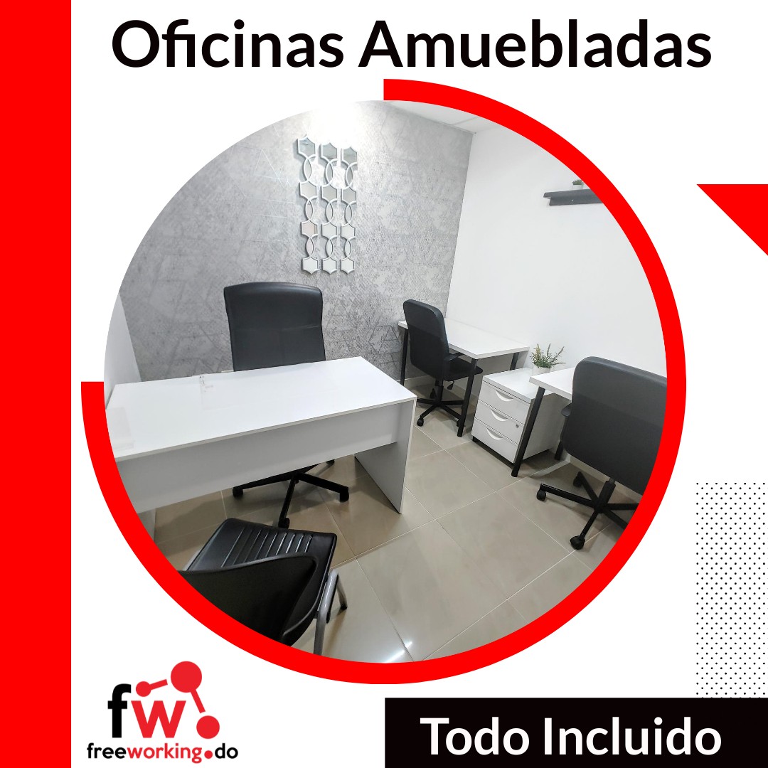 oficinas y locales comerciales - Oficinas Amuebladas con Todo Incluido 0