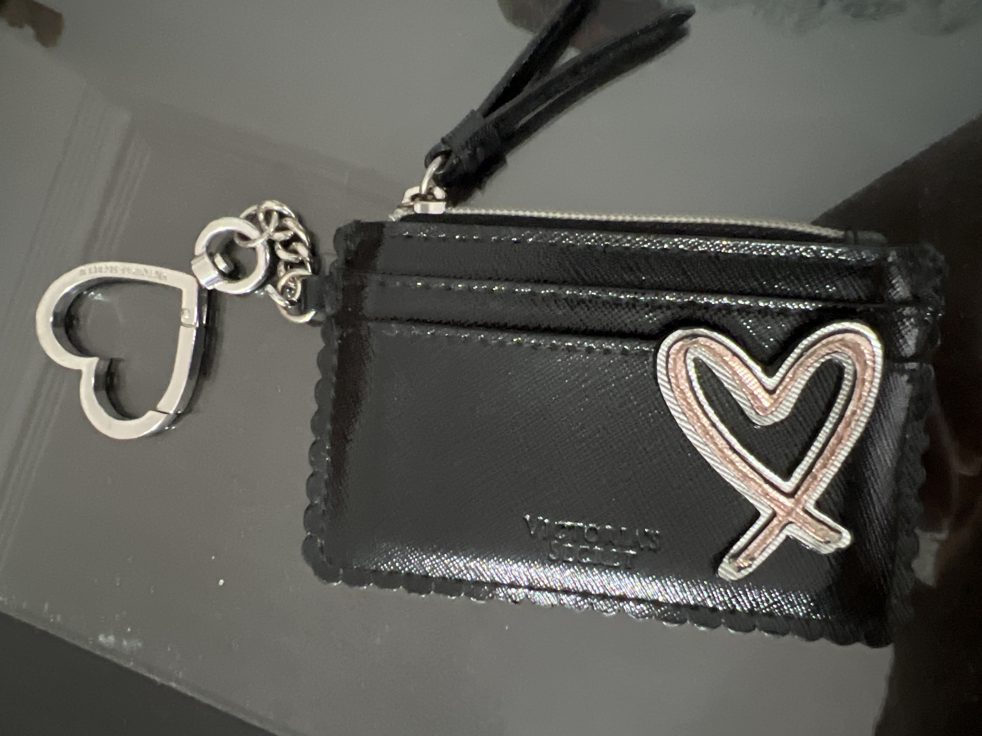joyas, relojes y accesorios - TARJETERO VICTORIAS SECRET, como nuevo
