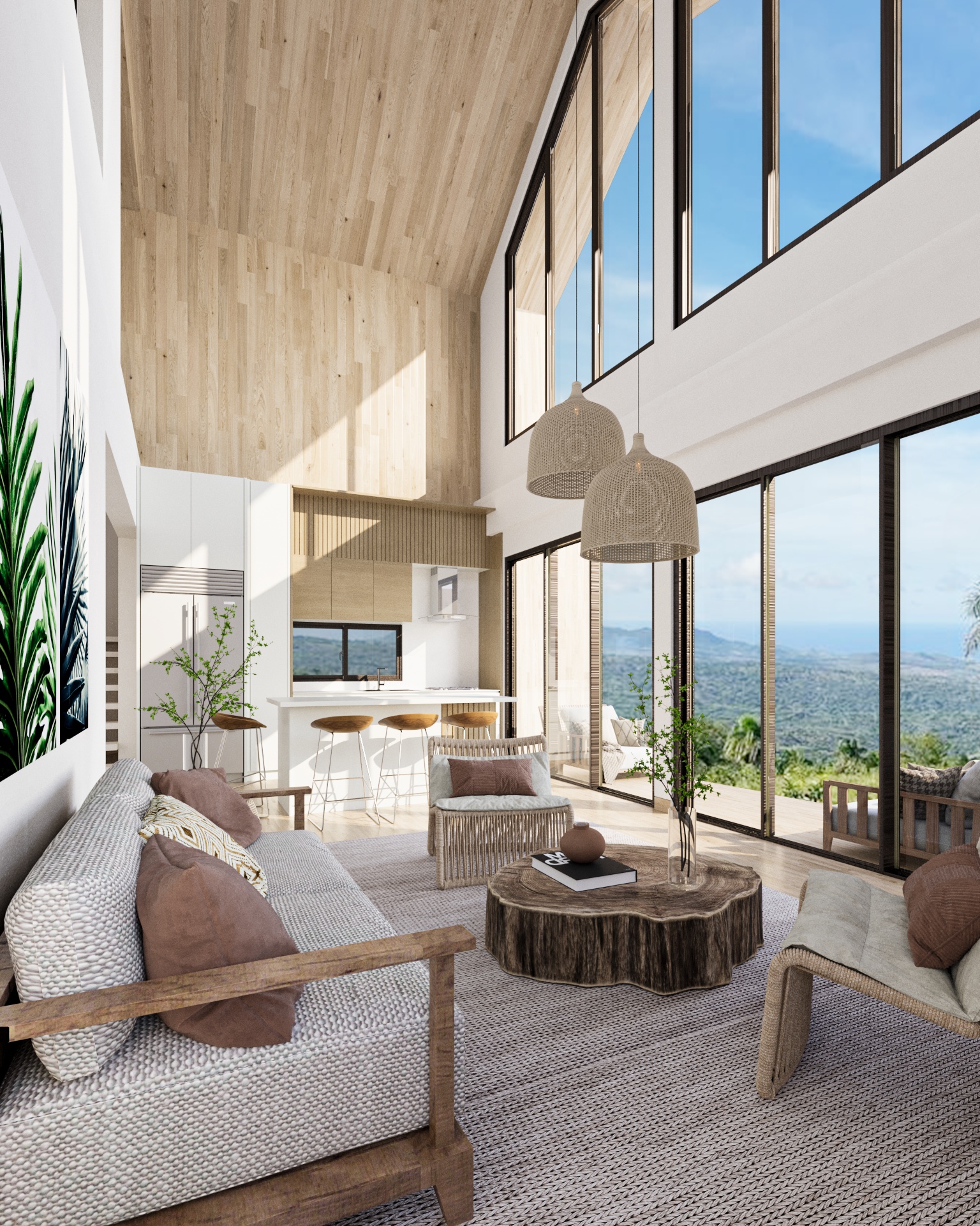 casas vacacionales y villas - Bungalow ecológico 2HAB – Santuario del Corozo 6