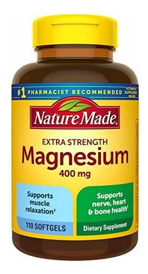 Salud y Equipamiento Médico - Oxido De Magnesio Extra Fuerte - Nature Made - X110 Unidades