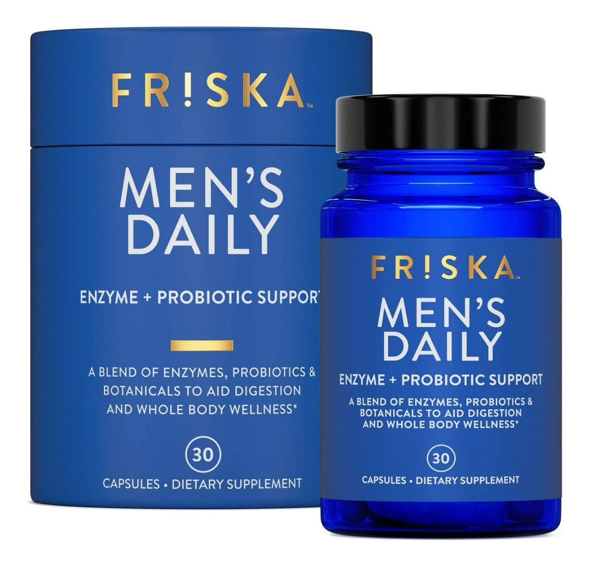 Salud y Equipamiento Médico - Enzimas Digestivas Friska 30 cap -  Unidad 0