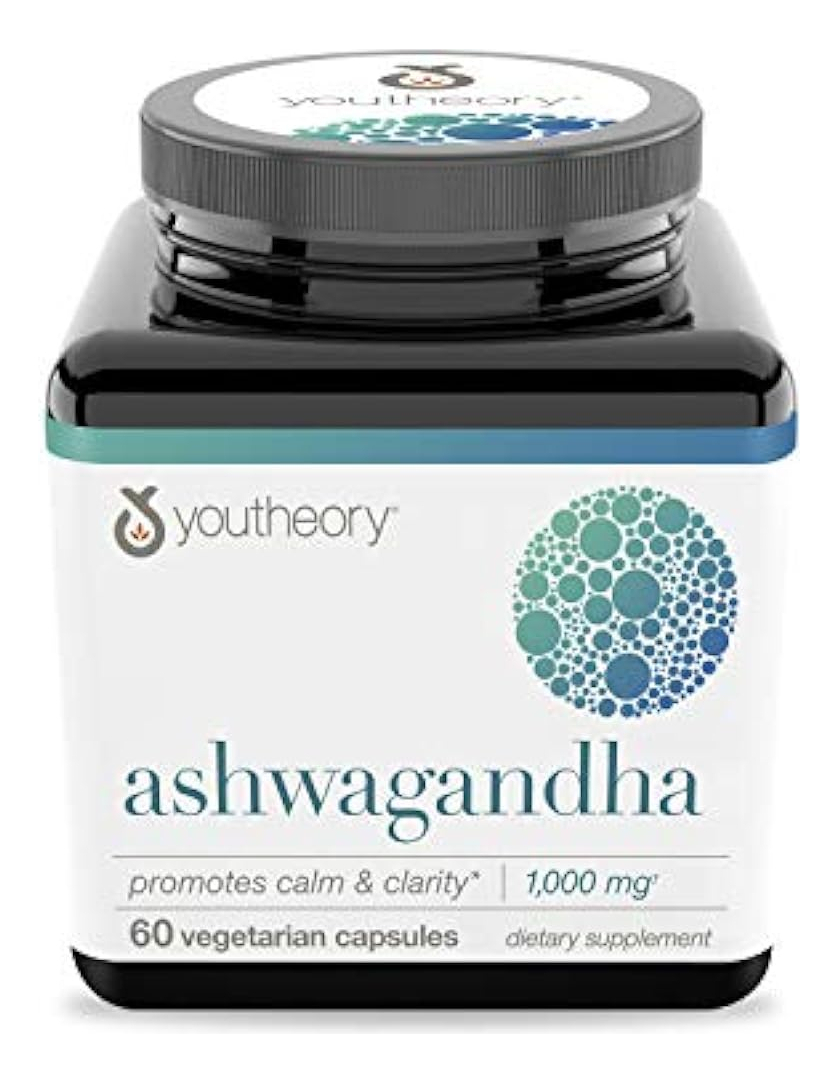 Salud y Equipamiento Médico - Youtheory Ashwagandha 60 Unidades (1 Botella) 0