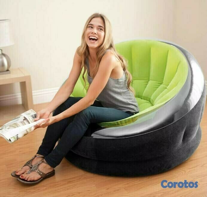 muebles y colchones - Puff impermeable intex 2