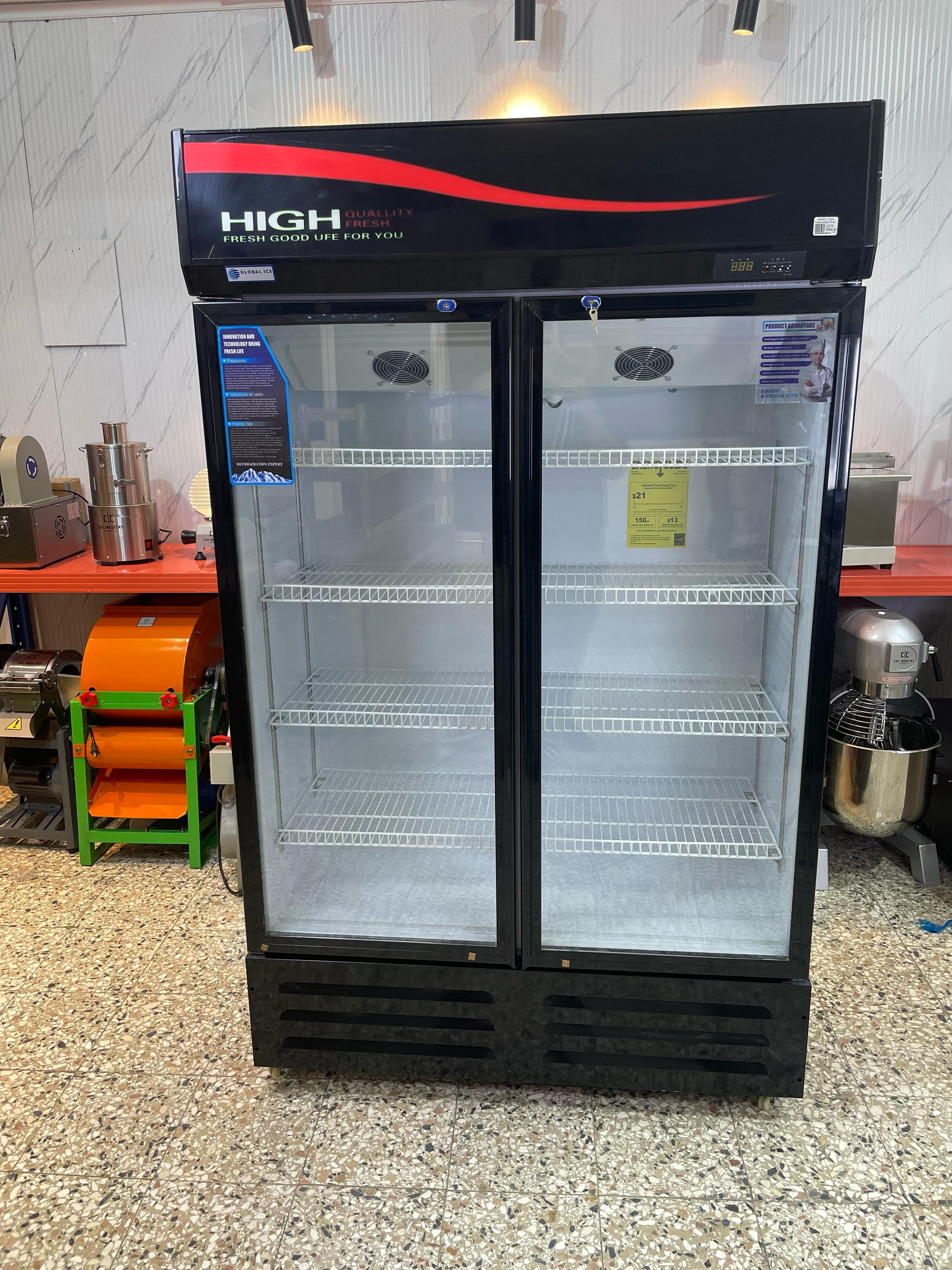 equipos profesionales - Freezer frizer refrigerador exhibidor de 2 puertas 3