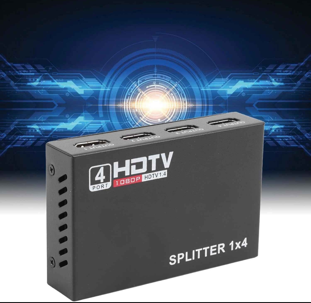 otros electronicos - Divisor HDMI doble salida para pantallas o monitores 0