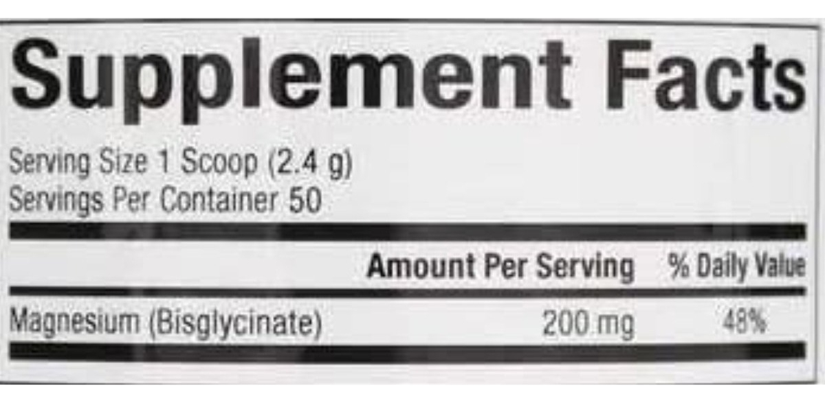 Salud y Equipamiento Médico - Bisglicinato Magnesio 200mg - G A $1693 - G A $1782 1