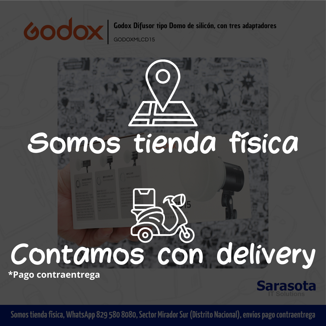 accesorios para electronica - Godox Difusor tipo domo ML-CD15 3