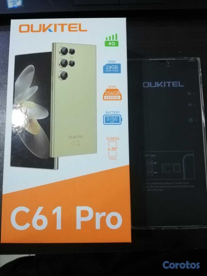 celulares y tabletas - Teléfono OUKITEL C61 Pro 256+8GB Alto Rendimiento 2