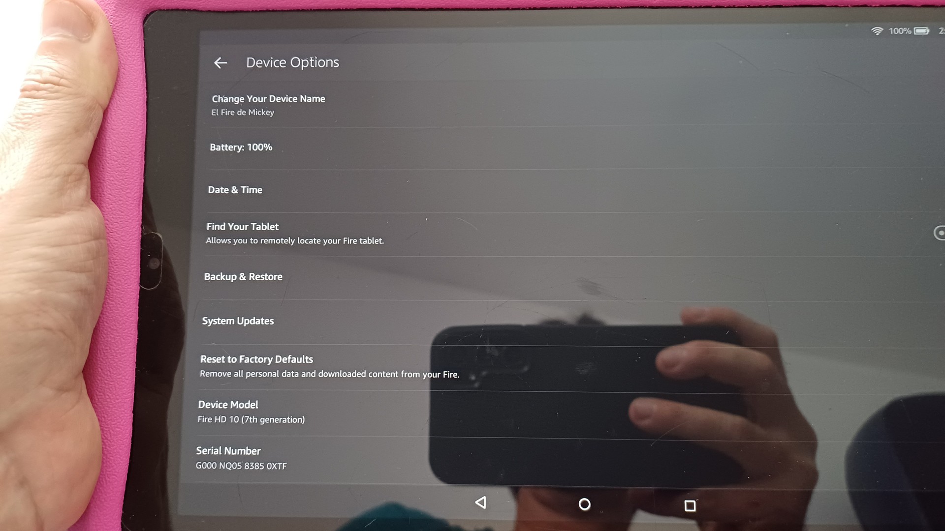 celulares y tabletas - Tablet Amazon Fire 10 HD 7ma generacion 8