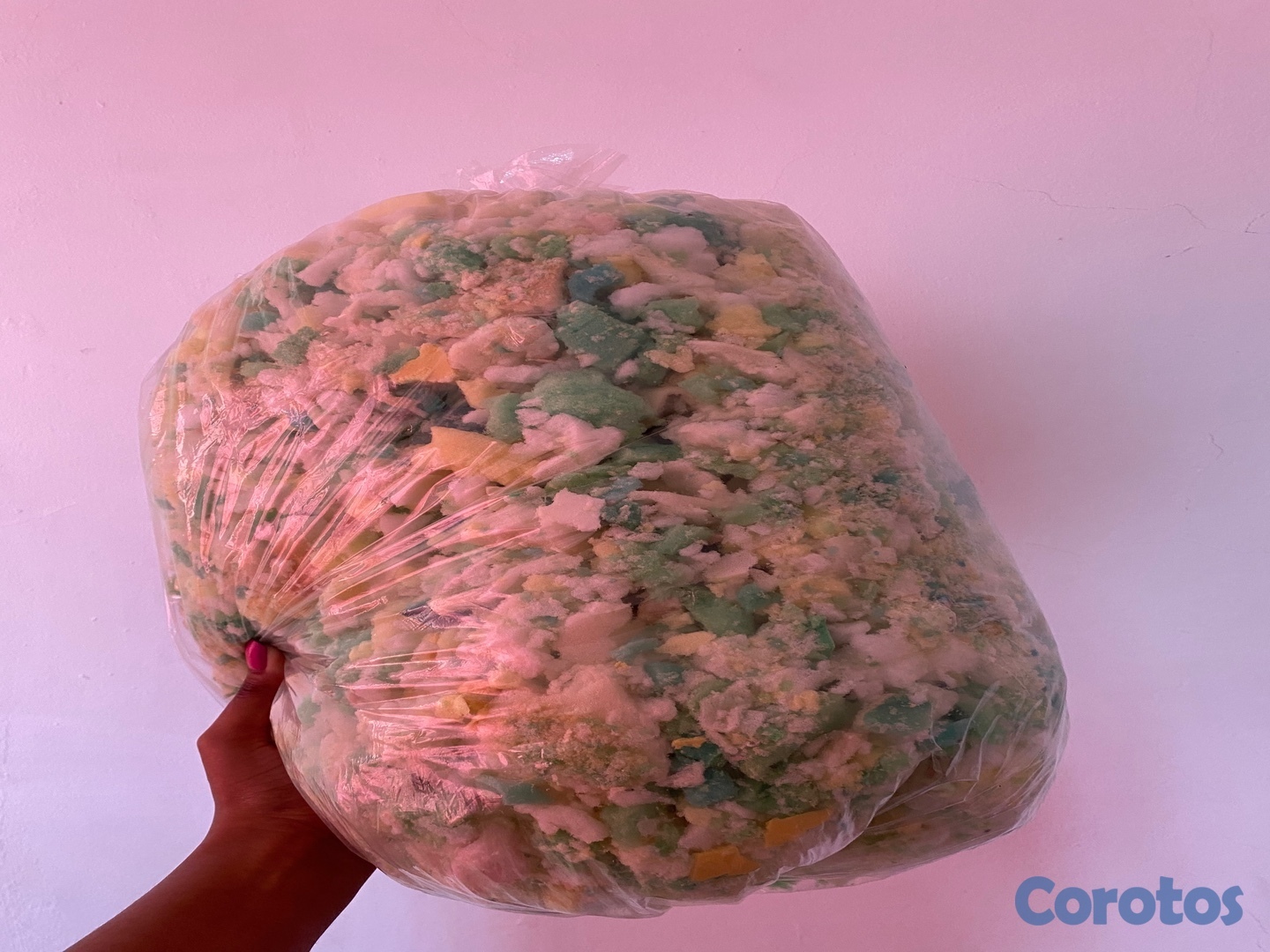 decoración y accesorios - Cojines con forro rosado  4