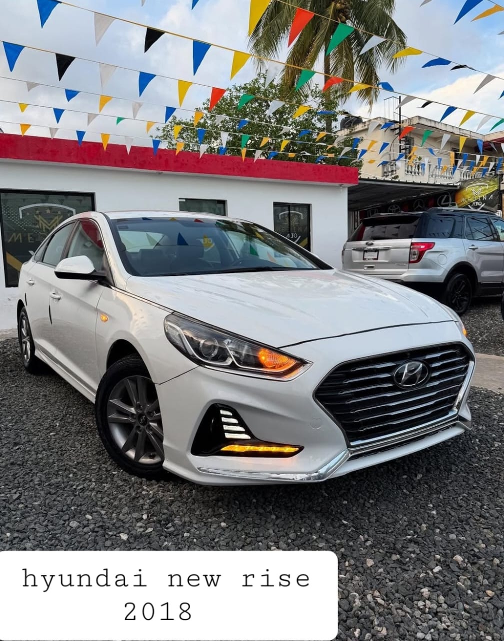 carros - Hyundai new rise 2018 con 70 mil pesos de inicial 