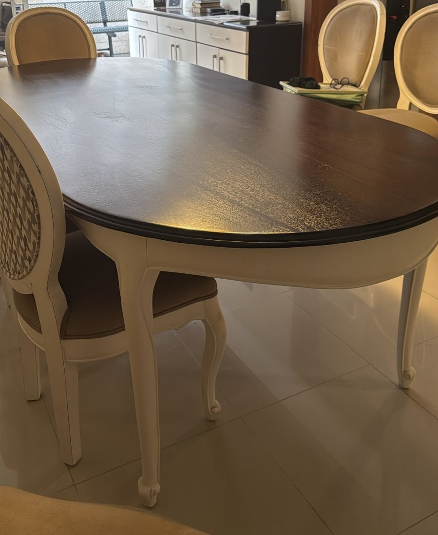 muebles y colchones - Elegante Juego de comedor 8 sillas  1