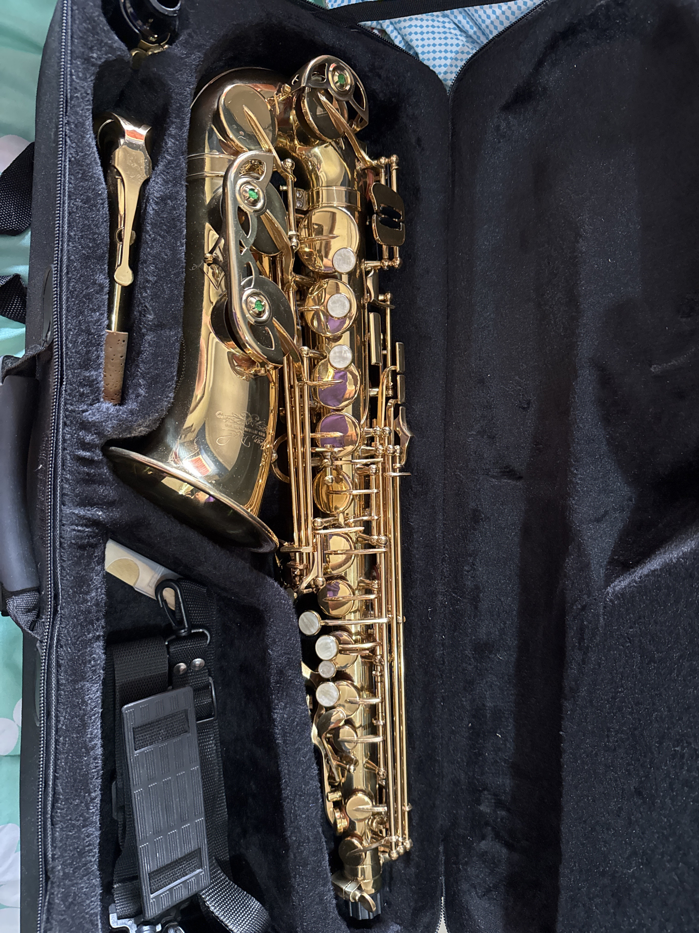 instrumentos musicales - Saxofon 𝙹𝚎𝚊𝚗 Paul wind instruments saxophone as-400 Alto 1