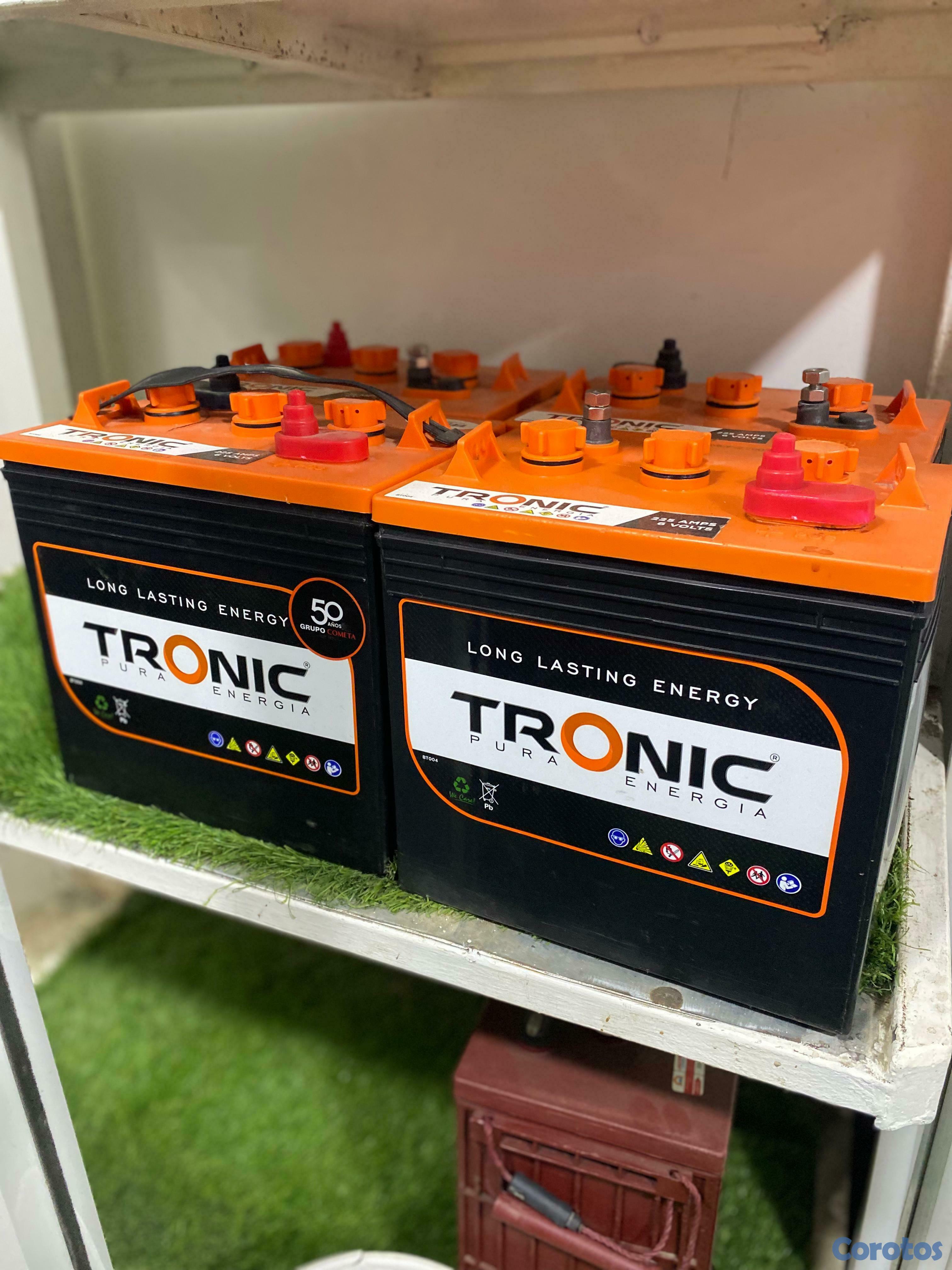 otros electronicos - Baterías Tronic 6 Volt/ 225 AH disponible ✔️