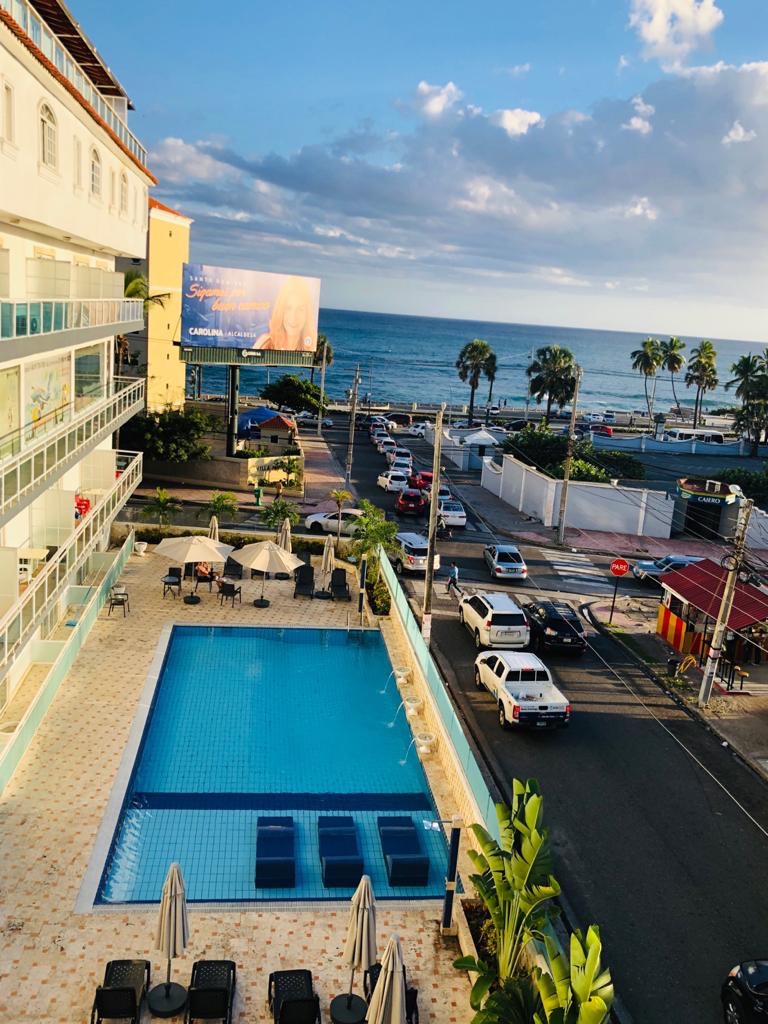 apartamentos - Apartamento De 1 Habitación Amueblado Con Balcón, Vista Al Mar Distrito Nacional 6