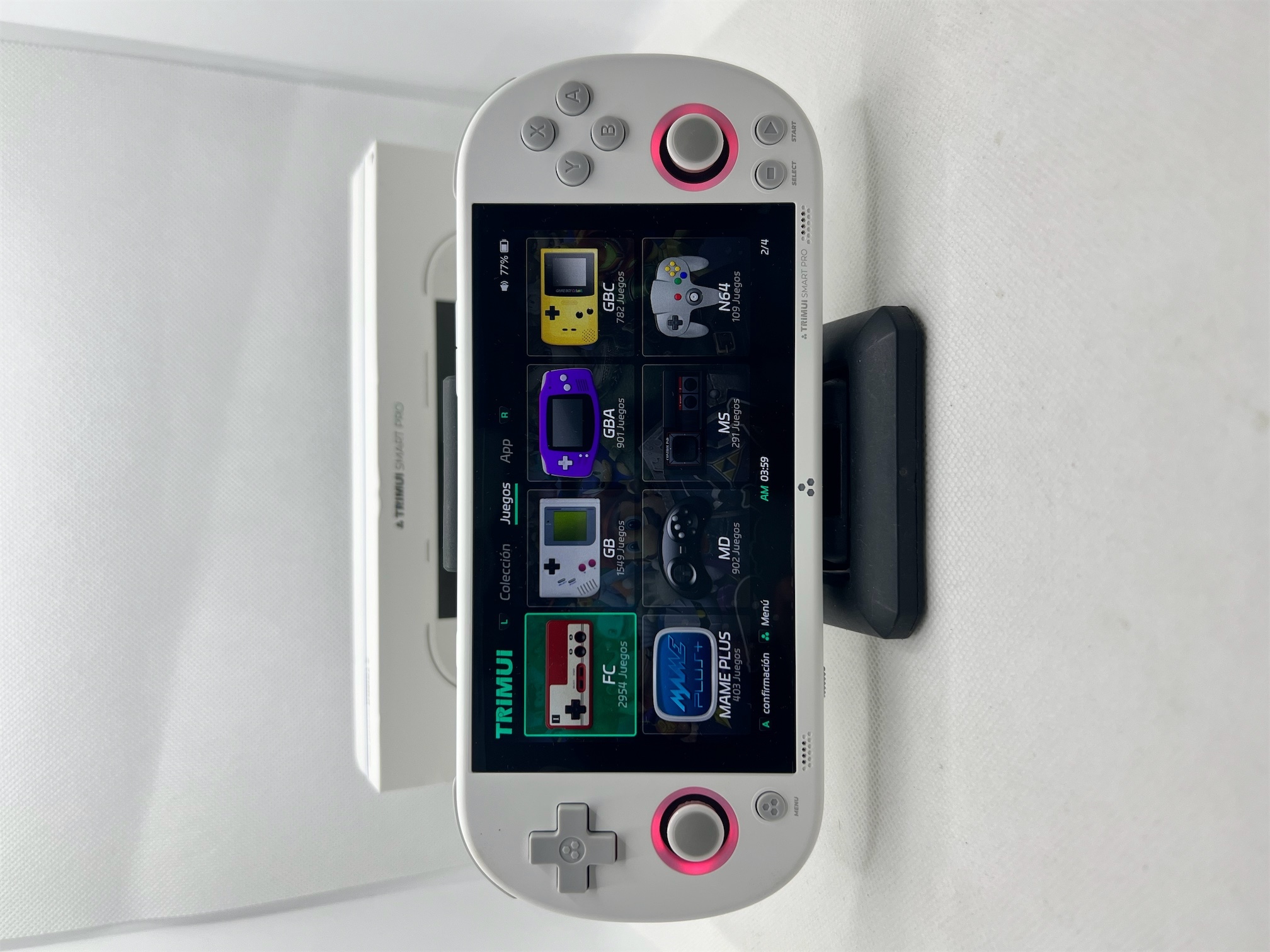 consolas y videojuegos - Portatil trimui smart pro con más de 12 mil juegos integrados