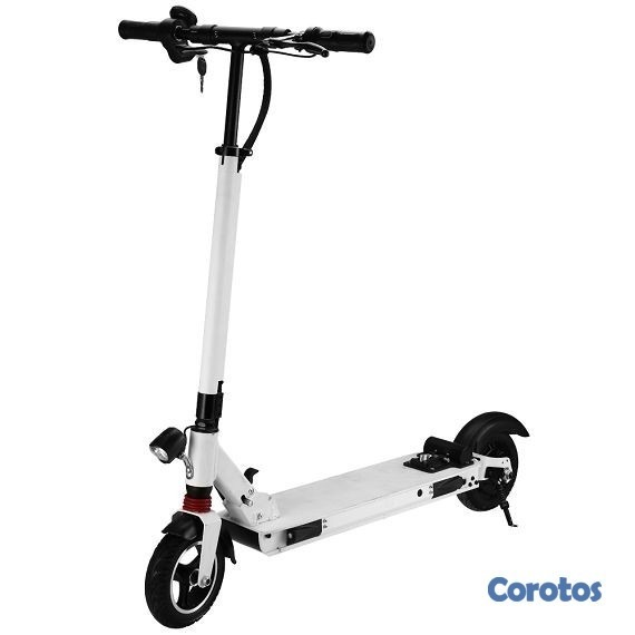 bicicletas y accesorios - PATINETA SCOOTER ELECTRICA OE-E-HB2 BLANCA 1