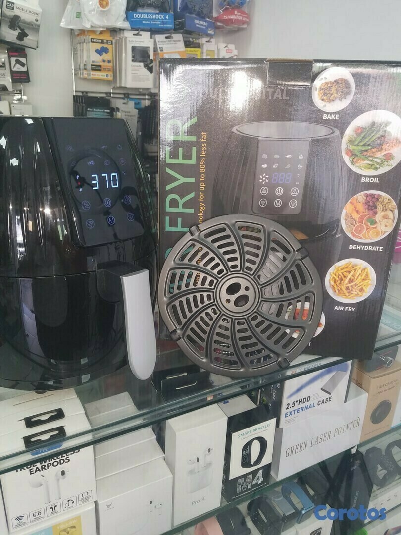 cocina - Freidora de aire digital de 5.5 litros air fryer 4