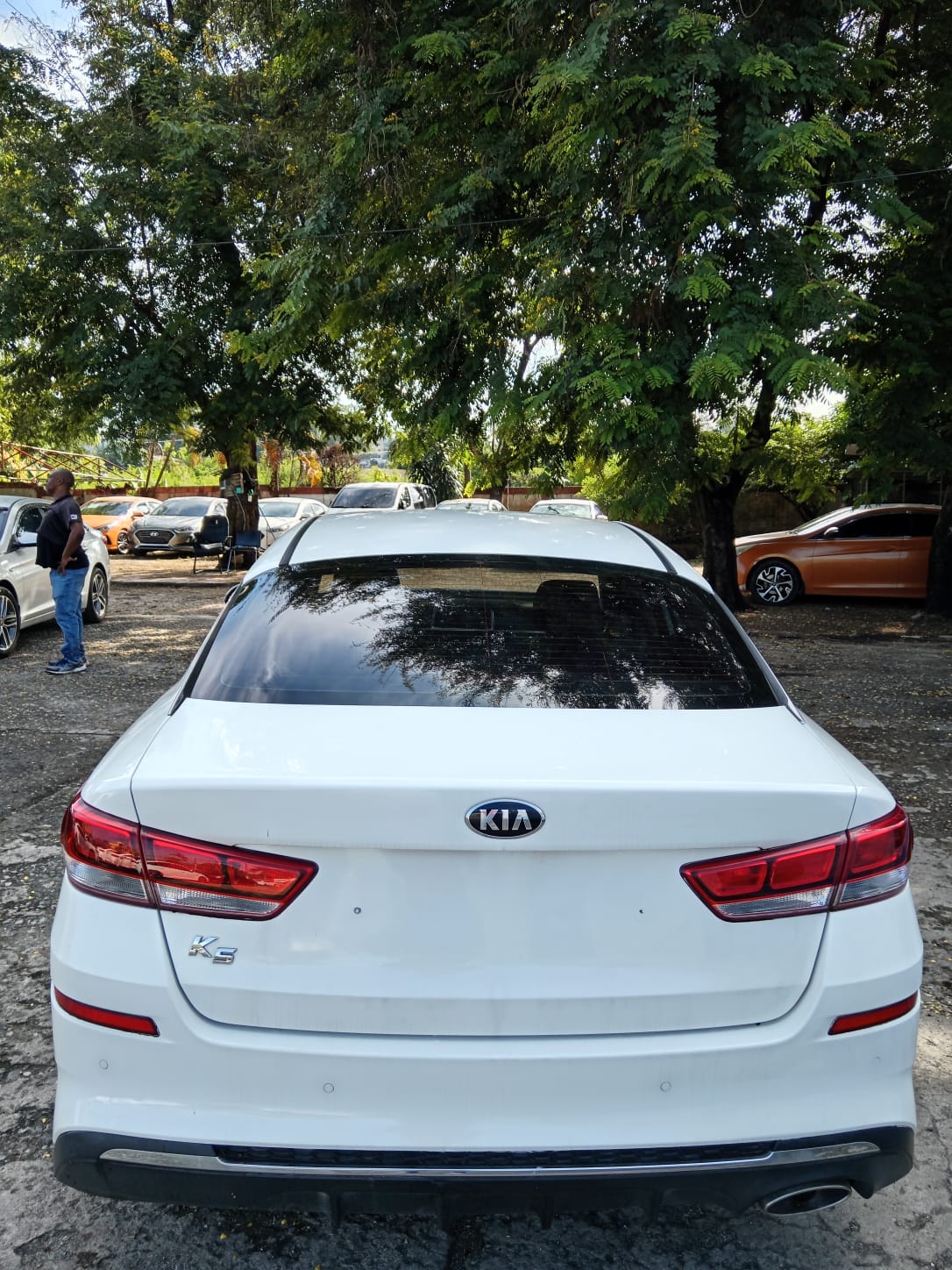carros - KIA K5 2020 BLANCO 4