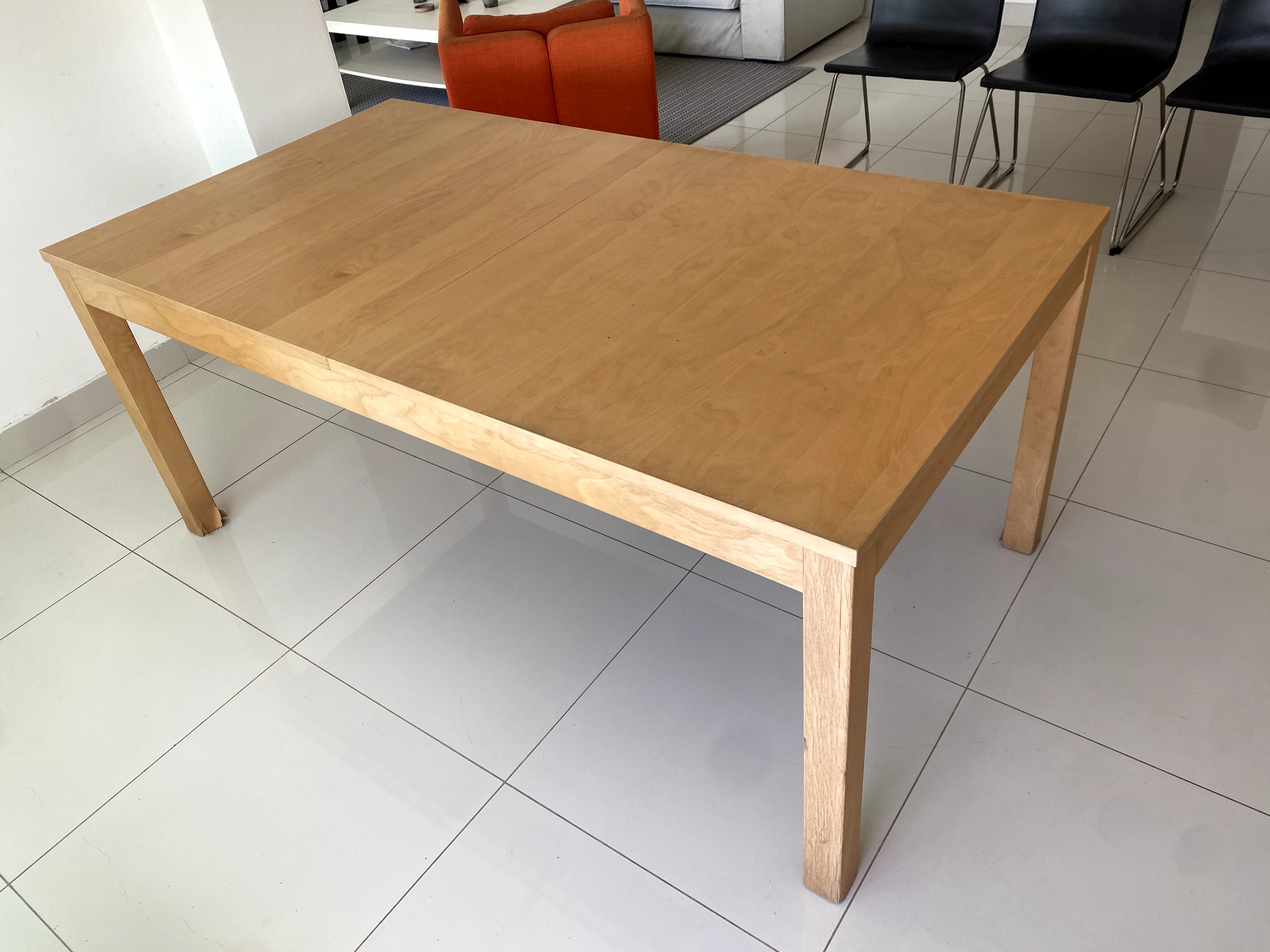 muebles y colchones - Mesa comedor IKEA LANEBERG con 4 Sillas LILLANAS 1