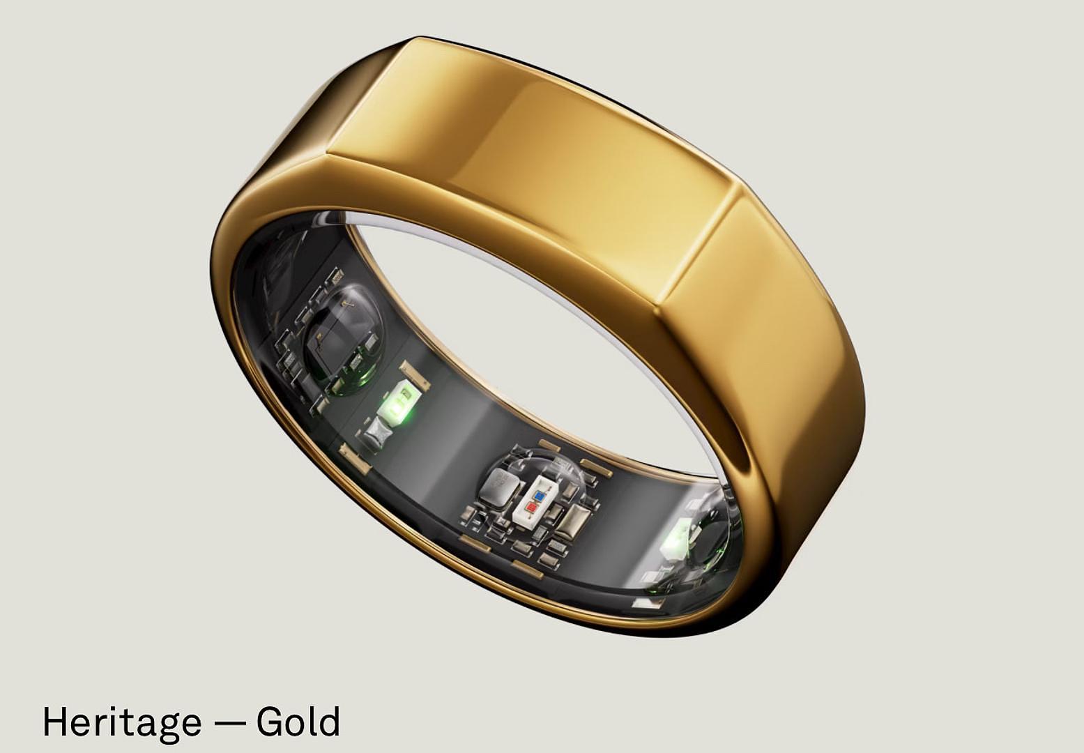 otros electronicos - Oura Ring generación 3 modelo Heritage size 06 mujer 