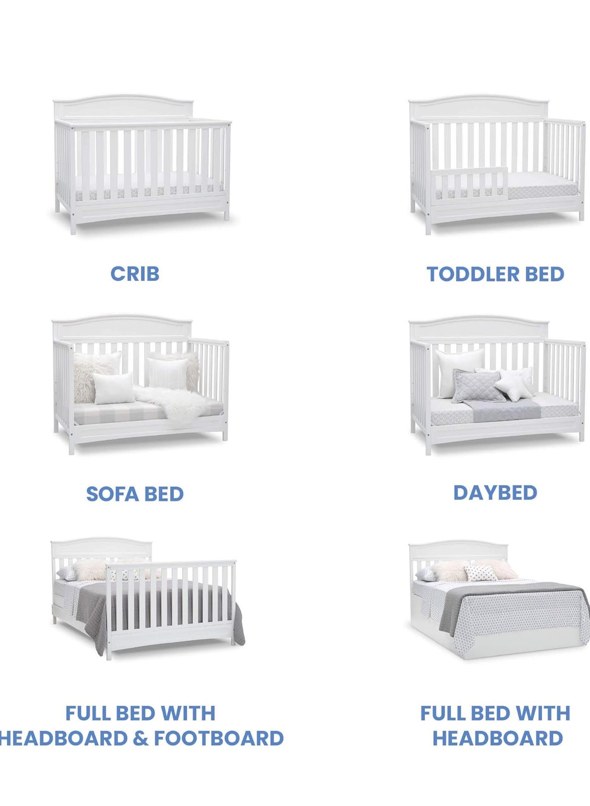 muebles - Cuna Emery 4 en 1  5