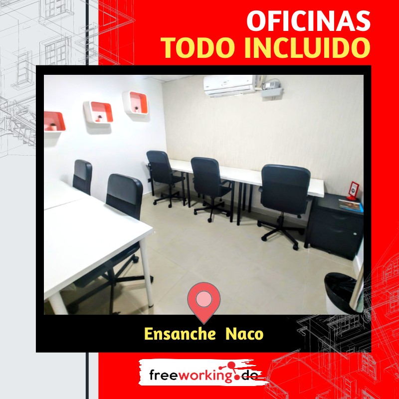 oficinas y locales comerciales - Oficinas Amuebladas con Todo Incluido 1