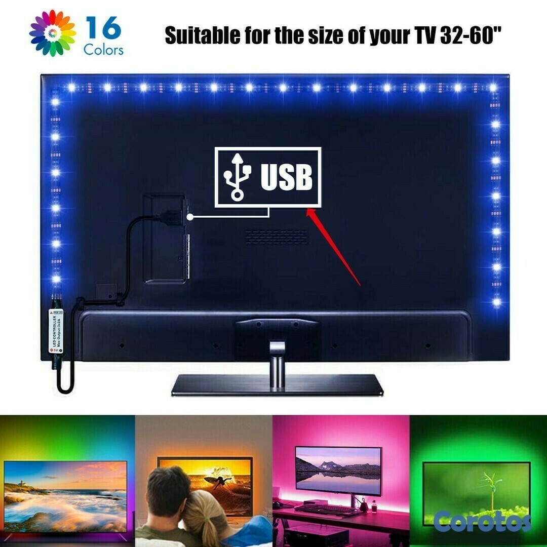 tv - Tira LED RGB de Televisión 1
