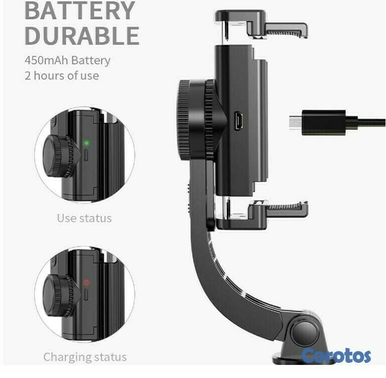 accesorios para electronica - Gimbal Estabilizador tripode monopod L08 4