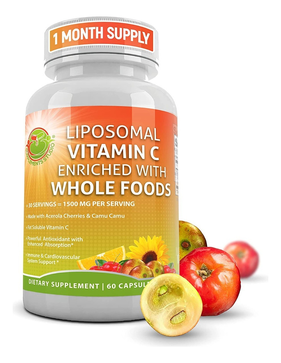 Salud y Equipamiento Médico - Vitamina C 60 Cap Supplements - Un - Unidad A $3554