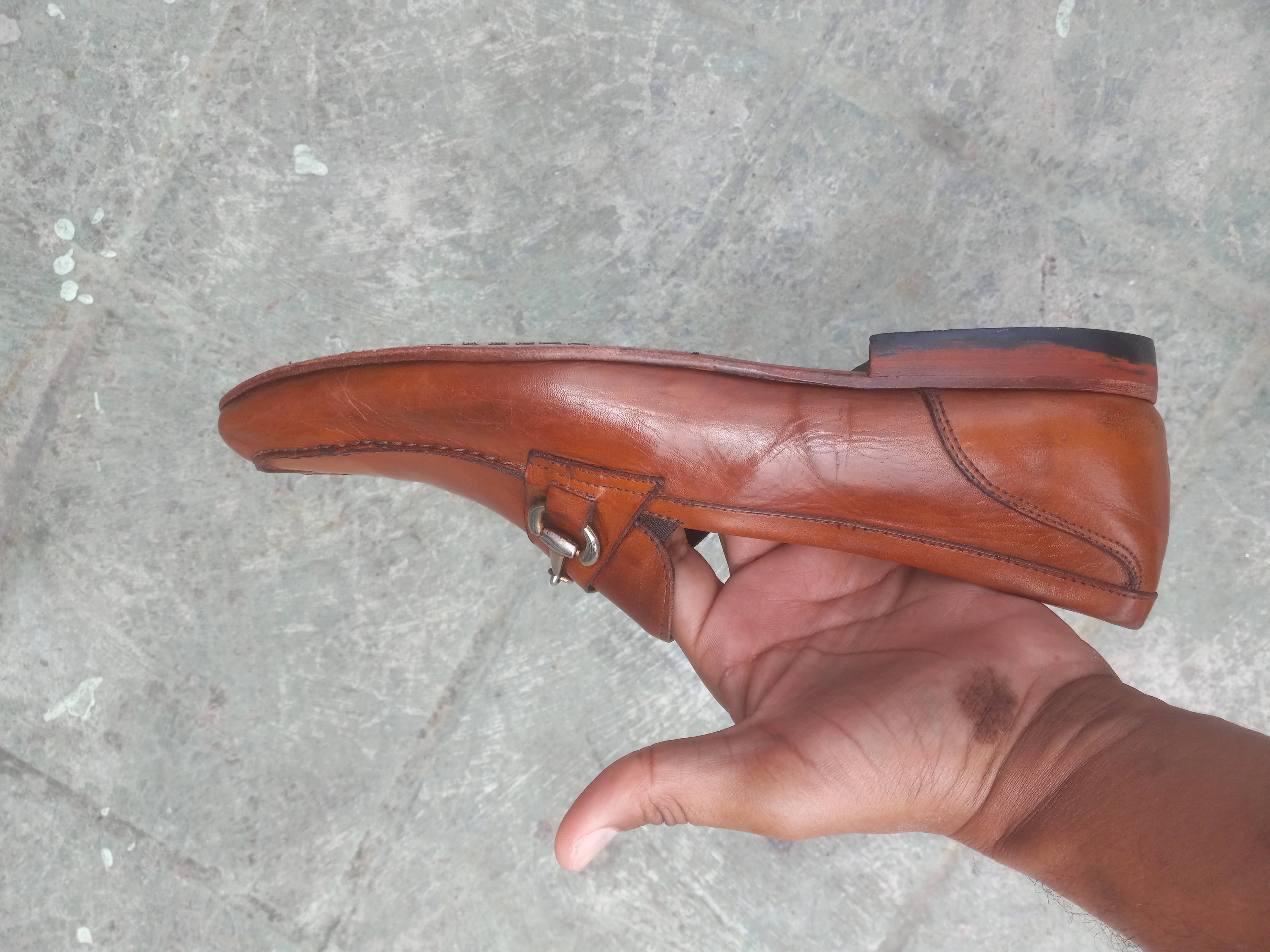 zapatos para hombre - Thompson , fino cuero Italiano , size 10 4
