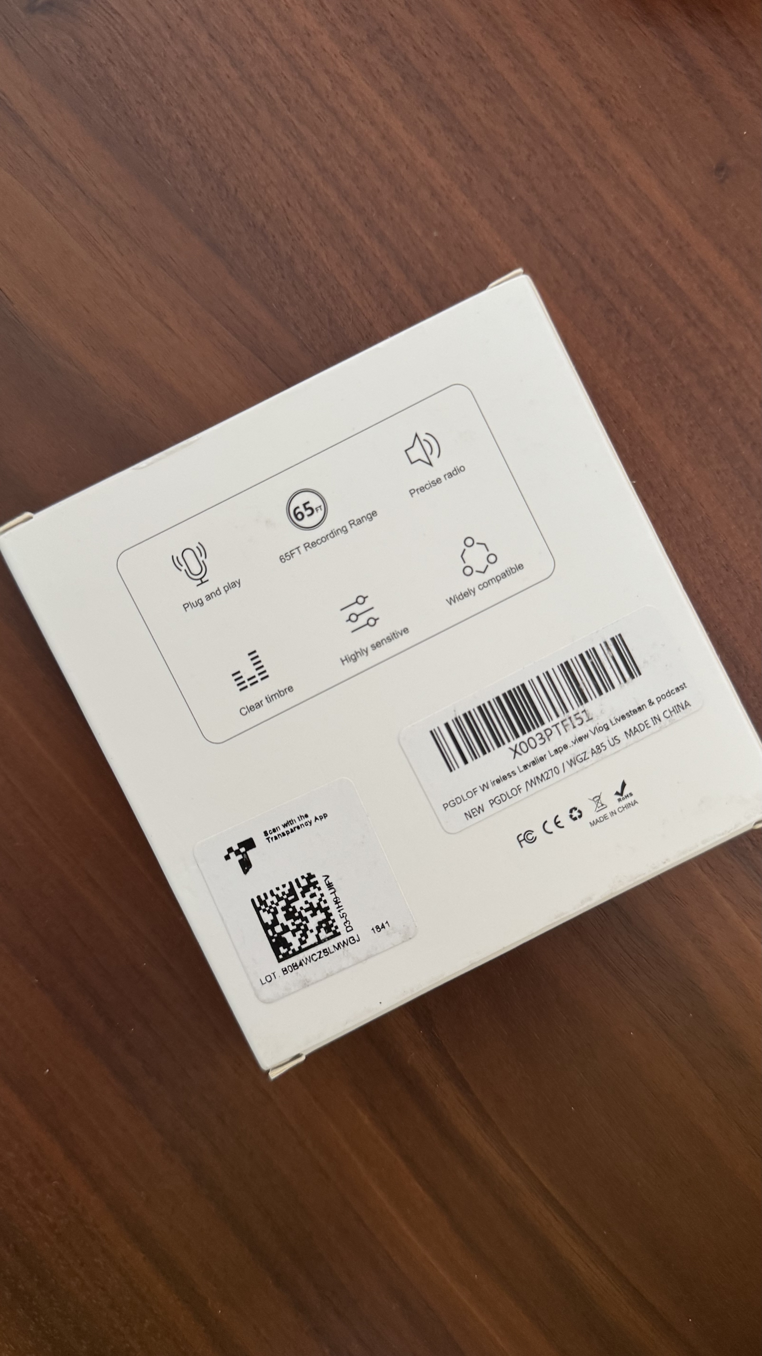 celulares y tabletas - Microfono inalambrixo PGDLOF 2.4G NUEVO en du Caja 4