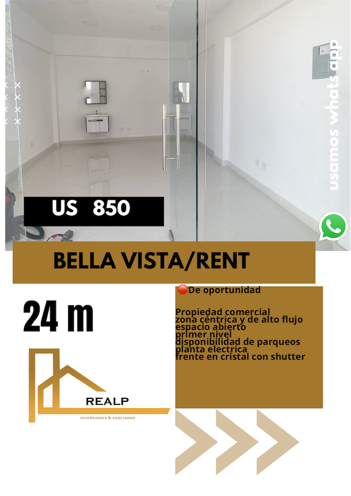 oficinas y locales comerciales - Local en bella vista  0
