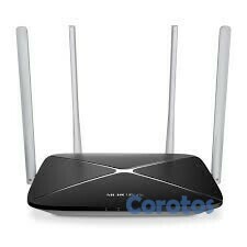 computadoras y laptops - ROUTER MERCUSYS AC12 AC1200, 4 ANTENAS LANR-0050