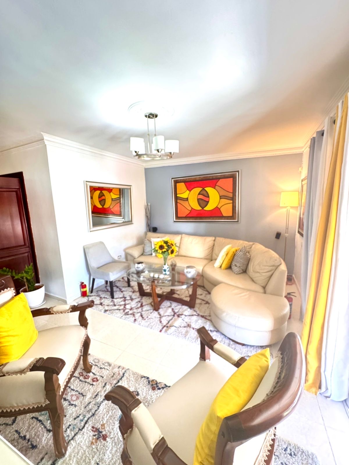 apartamentos - venta de 4ta con terraza en la autopista de san isidro Santo Domingo este  3