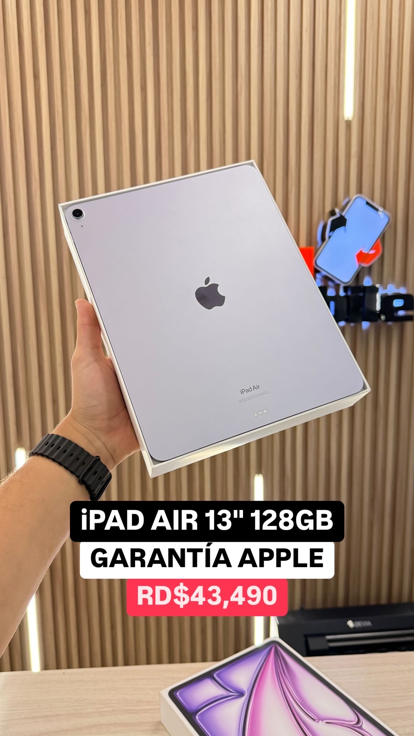 celulares y tabletas - iPAD AIR M2 13'' 128GB OPEN BOX 