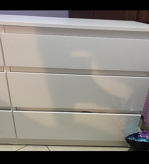 muebles y colchones - Gavetero blanco espacioso 1